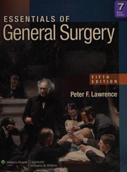 Cover of Essentials of general surgery by Peter F. Lawrence