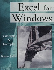 Cover of Excel for Windows by Karen Jolly