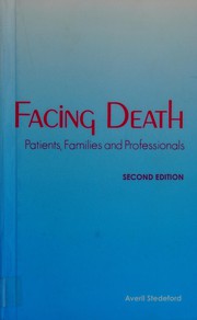 Cover of Facing death by Averil Stedeford