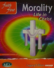 Cover of Morality, Life in Christ by Faith First