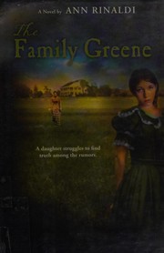 Front cover of The Family Greene by Ann Rinaldi