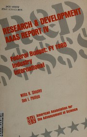 Cover of Federal budget, FY 1980, industry, international by Willis H. Shapley