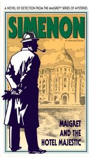 Front cover of Les Caves du Majestic by Georges Simenon