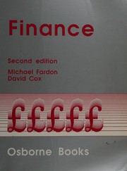 Cover of Finance by Michael Fardon