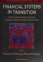 Cover of Financial systems in transition by Alexander Fleming