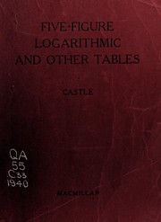 Front cover of Five-figure logarithmic and other tables by Frank Castle
