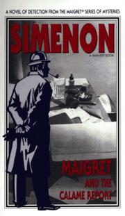 Front cover of Maigret chez le ministre by Georges Simenon