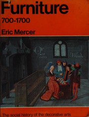 Front cover of Furniture, 700-1700 by Eric Mercer