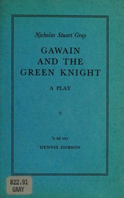 Front cover of Gawain and the Green Knight by Nicholas Stuart Gray