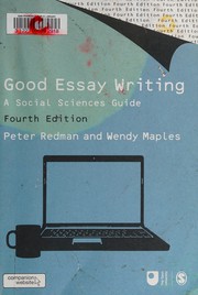 Cover of Good essay writing by Peter Redman