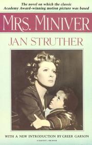 Cover of Mrs. Miniver by Jan Struther