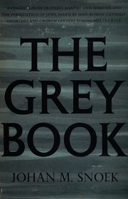 Cover of The grey book by Johan M. Snoek