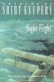 Cover of Vol de nuit by Antoine de Saint-Exupéry