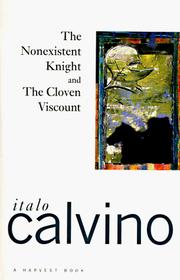 Front cover of The nonexistent knight & The cloven viscount by Italo Calvino