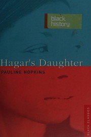 Front cover of Hagar's daughter by Pauline E. Hopkins
