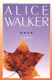 Cover of Once by Alice Walker