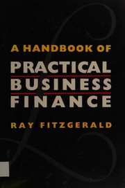 Cover of Handbook of Practical Business Finance by Ray Fitzgerald