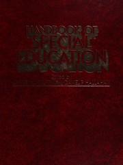 Front cover of Handbook of special education by James M. Kauffman