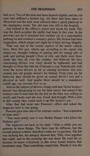 Front cover of The Headsman by James Neal Harvey