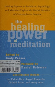 Cover of Healing Power of Meditation by Andy Fraser