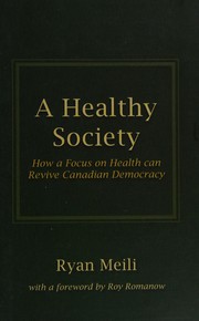 Cover of Healthy Society by Ryan Meili