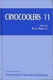 Front cover of Cryocoolers 11 by Ronald G. Jr. Ross