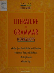 Front cover of Literature and grammar workshops (Heath middle level literature) by Lisa Haiston