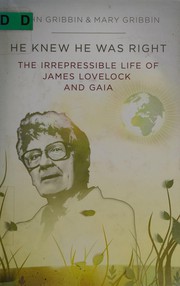 Front cover of He knew he was right by John R. Gribbin