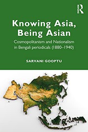 Front cover of Knowing Asia, Being Asian by Sarvani Gooptu
