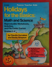 Cover of Holidays for the basics, Math and science by Claudia Vurnakes