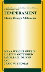 Cover of Temperament by Diana Wright Guerin