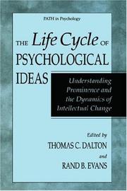 Cover of The life cycle of psychological ideas by Thomas Carlyle Dalton