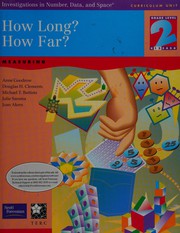 Front cover of How Long? How Far? Measuring (Investigations in Number, Data and Space) Grade Level 2 Curriculum Unit by Anne Goodrow