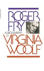 Cover of Roger Fry by Virginia Woolf