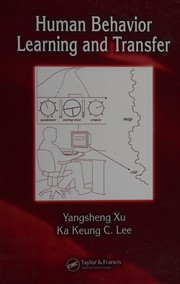 Cover of Human behavior learning and transfer by Yangsheng Xu