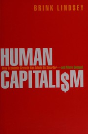 Cover of Human Capitalism by Brink Lindsey