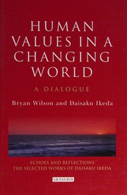 Cover of Human Values in a Changing World by Daisaku Ikéda