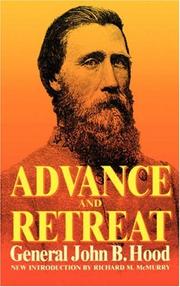 Front cover of Advance and retreat by John Bell Hood