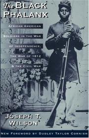 Cover of The black phalanx by Joseph T. Wilson