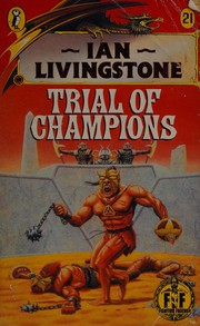 Front cover of Trial of Champions by Ian Livingstone