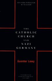 Cover of The Catholic Church and Nazi Germany by Guenter Lewy