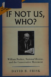 Cover of If not us, who? by David B. Frisk