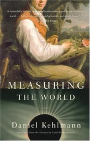 Cover of Die Vermessung der Welt by Daniel Kehlmann