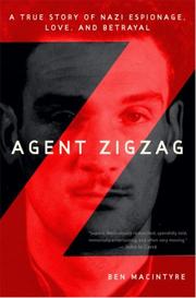 Cover of Agent Zigzag by Ben Macintyre