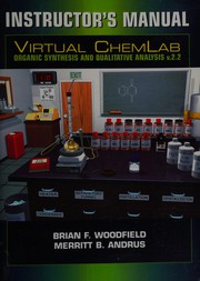Front cover of INSTRUCTOR'S MANUAL VIRTUAL CHEMLAB by Brian F. Woodfield