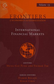 Front cover of International Financial Markets by Hung-Gay Fung