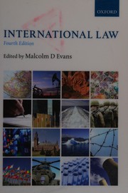 Cover of International law by Malcolm D. Evans