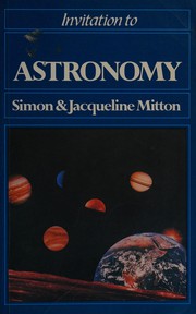 Front cover of Invitation to astronomy by Simon Mitton