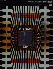 Front cover of Invitation to mathematics [grade 8] by L. Carey Bolster