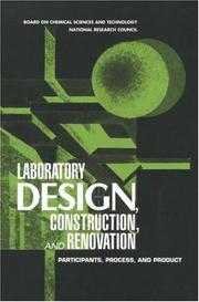 Front cover of Laboratory design, construction, and renovation by National Research Council (U.S.). Committee on Design, Construction, and Renovation of Laboratory Facilities